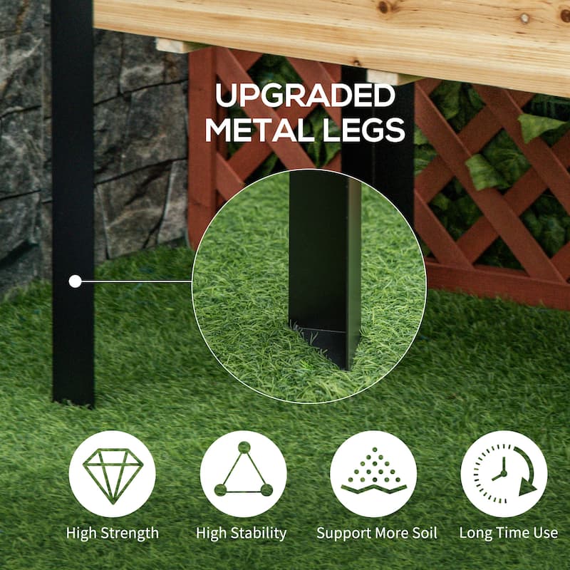 47''x24''x29'' Raised Garden Bed