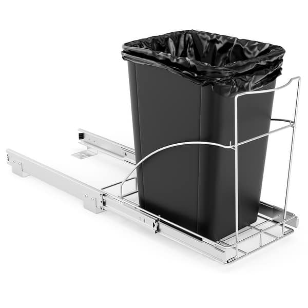 Costway Pull Out Trash Can Under Sink RollOut Rack Slide Out