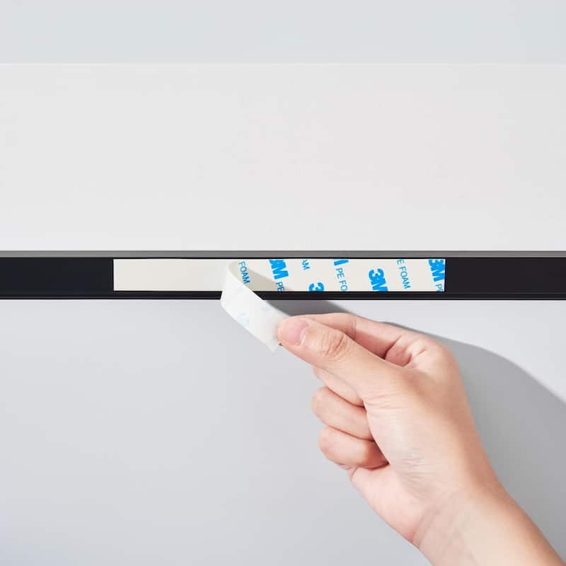 Full Length Mirror - Black Aluminum Alloy Frame, Leaning/Wall Mounted, Shatter-Proof