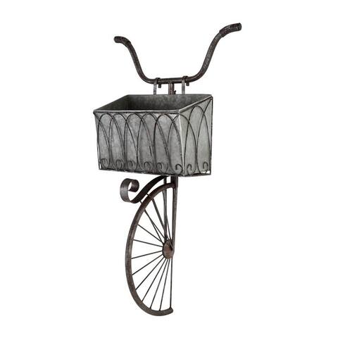 Farmhouse Vintage Wall Metal Bicycle Pot Planter