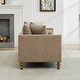 preview thumbnail 30 of 42, 75.2"Wide Upholstered Chaise Lounge with Nailheads, Sleeper Sofa Couch With 4 Throw Pillows & 2 Bolsters, Rubberwood Legs