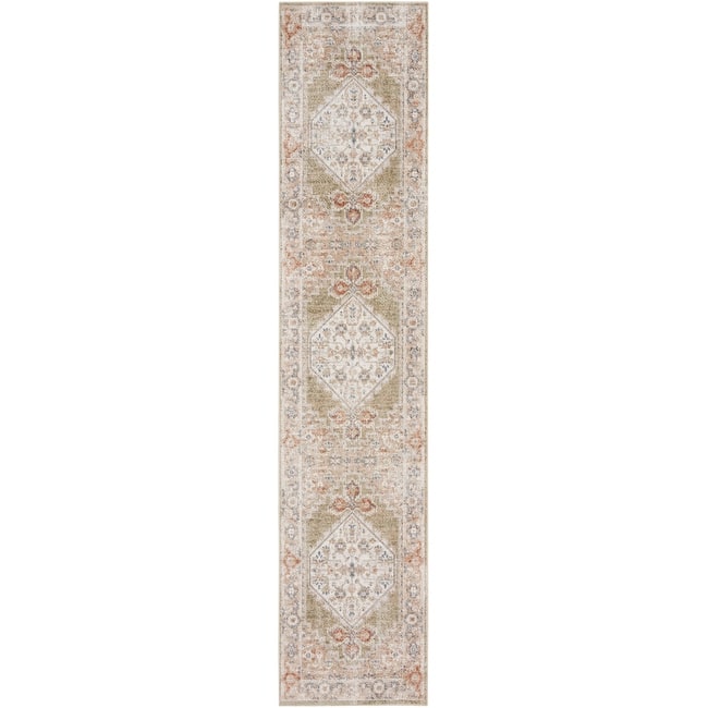 Nourison Astra Machine Washable Distressed Area Rug
