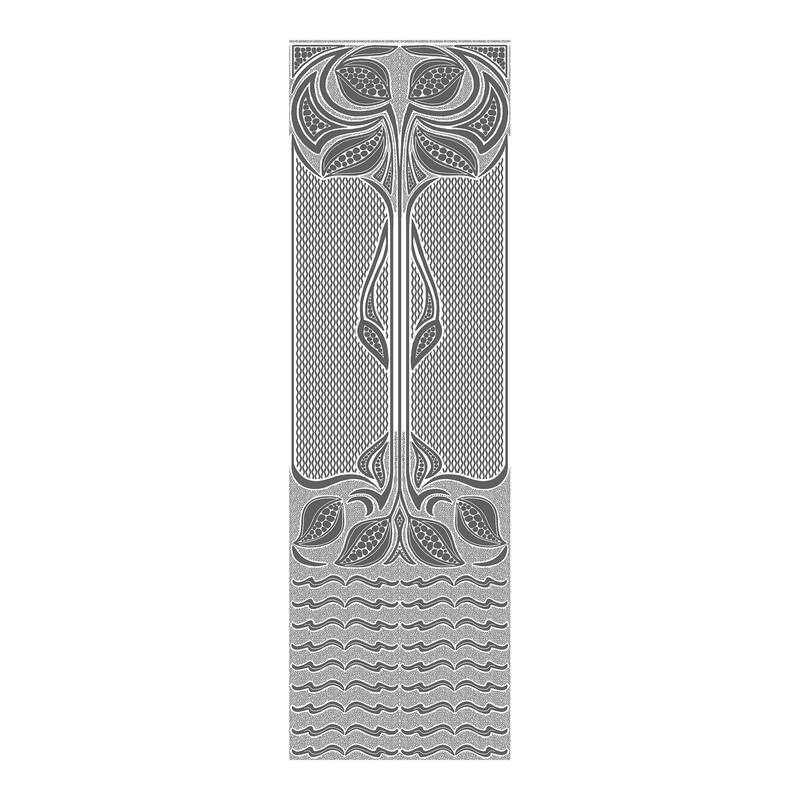 Brewster Nouveau Paintable Dado - 25.2 x 277.2 x 0.025