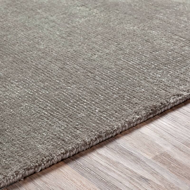 Alise Handmade Nylon Solid Area Rug
