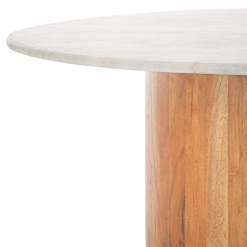 SAFAVIEH Home Augsburg Marble Coffee Table - 32"W x 32"D x 32"H
