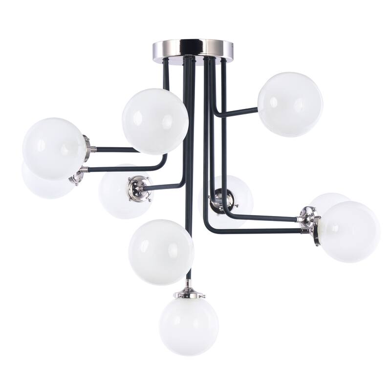 Polaris 8-Light Flush Mount