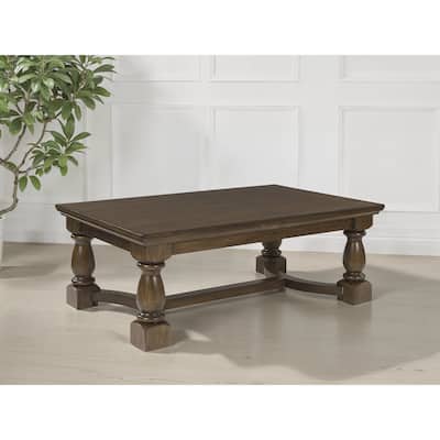 Signature Design by Ashley Sturlayne Brown Coffee Table - 52"W x 32"D x 19"H
