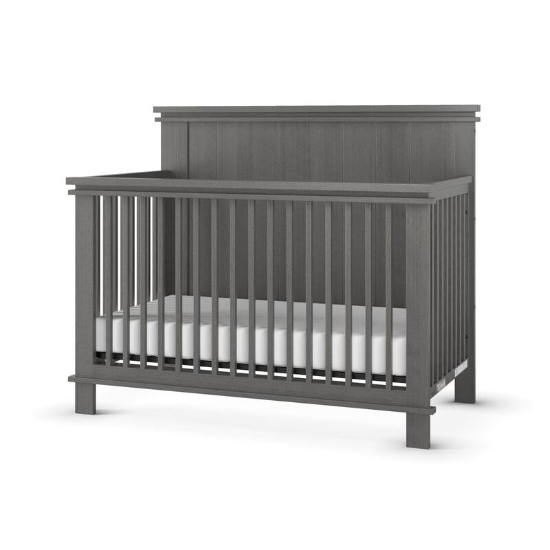Denman 4-in-1 Convertible Crib - Midnight Gray