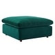 preview thumbnail 70 of 75, Commix Down Filled Overstuffed Velvet 6-Piece Sectional Sofa