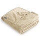 preview thumbnail 54 of 109, Bare Home Microplush Fleece Blanket - Ultra-Soft - Cozy Fuzzy Warm Full - Queen - Chevron Oyster