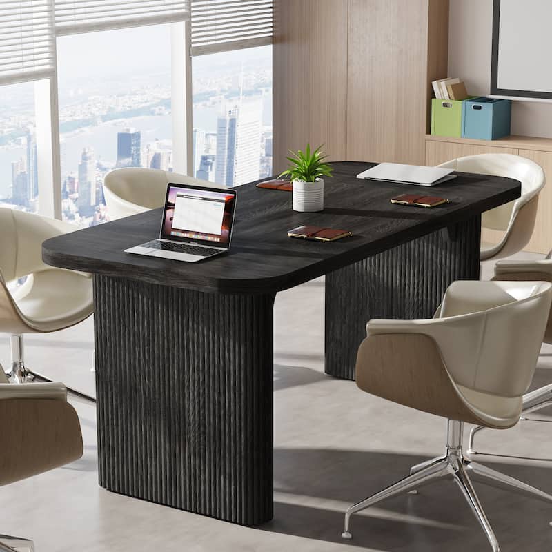 5FT Wood Rectangular Conference Meeting Table Office Executive Desk
