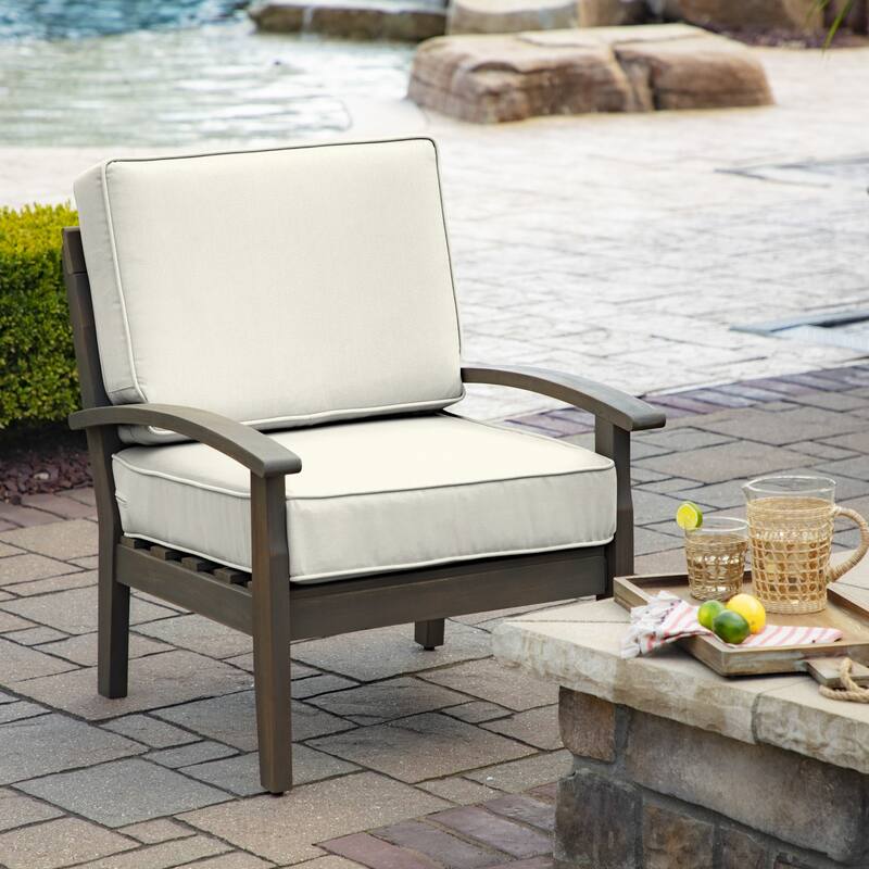 Arden Selections ProFoam Acrylic Deep Seat Cushion Set