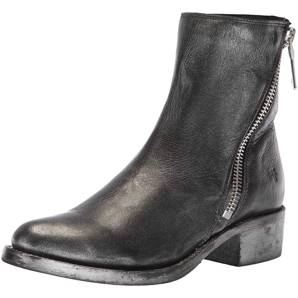 frye demi zip bootie black