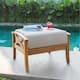 Option Natural Teak/Beige Cushion