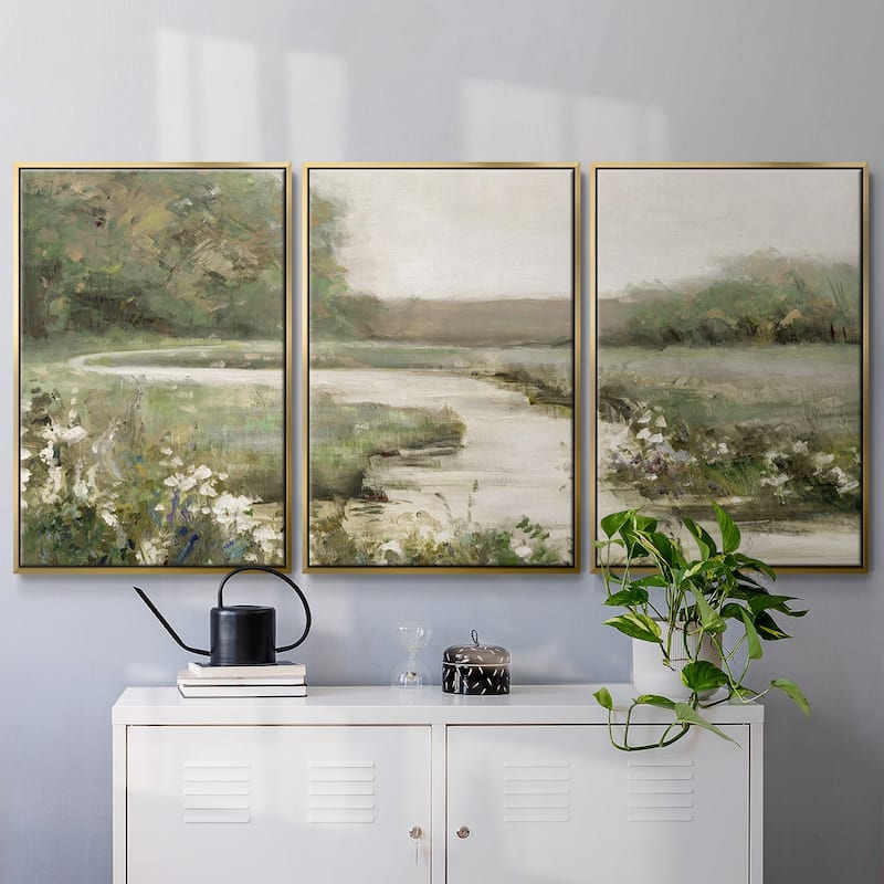 Quiet Path - Multi Piece Framed Canvas