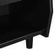 preview thumbnail 8 of 19, Christopher Knight Home - Zessia Retro 19" Wood Nightstand with Woven Drawer and Open Shelf