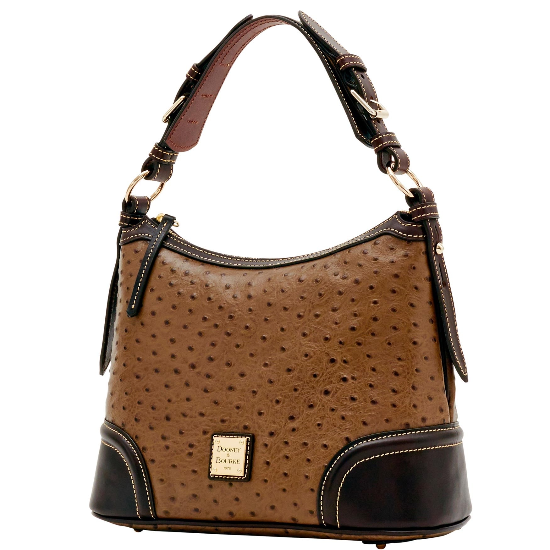 ostrich leather dooney and bourke