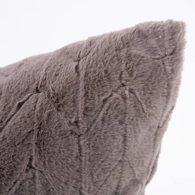 Allan Andrews 20" x 20" Angora Stone Pillow - Down Fill