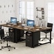 preview thumbnail 3 of 19, 2 Drawer Mobile File Cabinet with Lock, Filing Cabinet Printer Stand for Letter Size