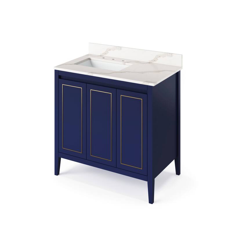 Jeffrey Alexander VKITPER36R-QUARTZ Percival II 36" Free Standing