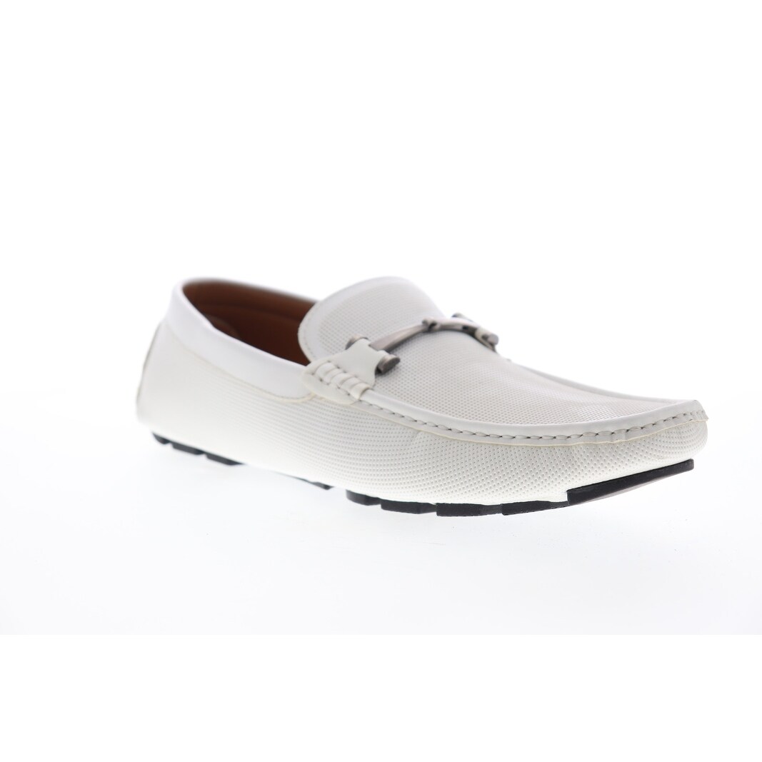 kenneth cole white loafers