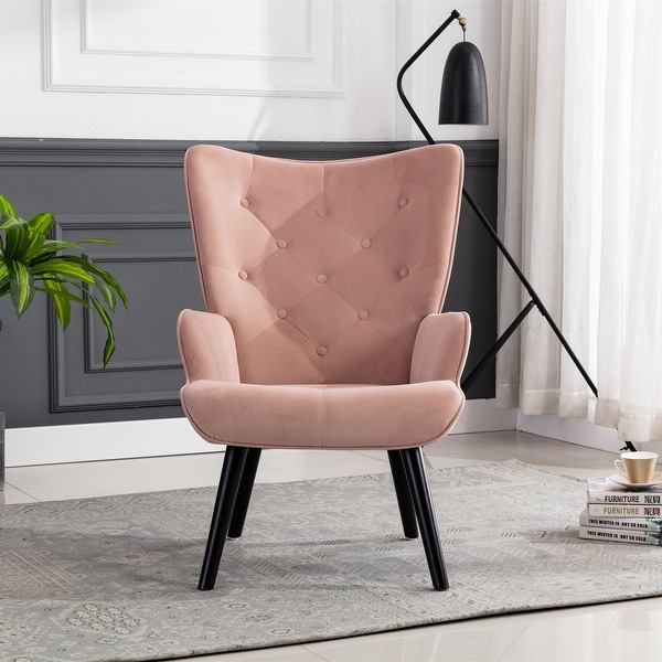 Blush clearance wingback chair