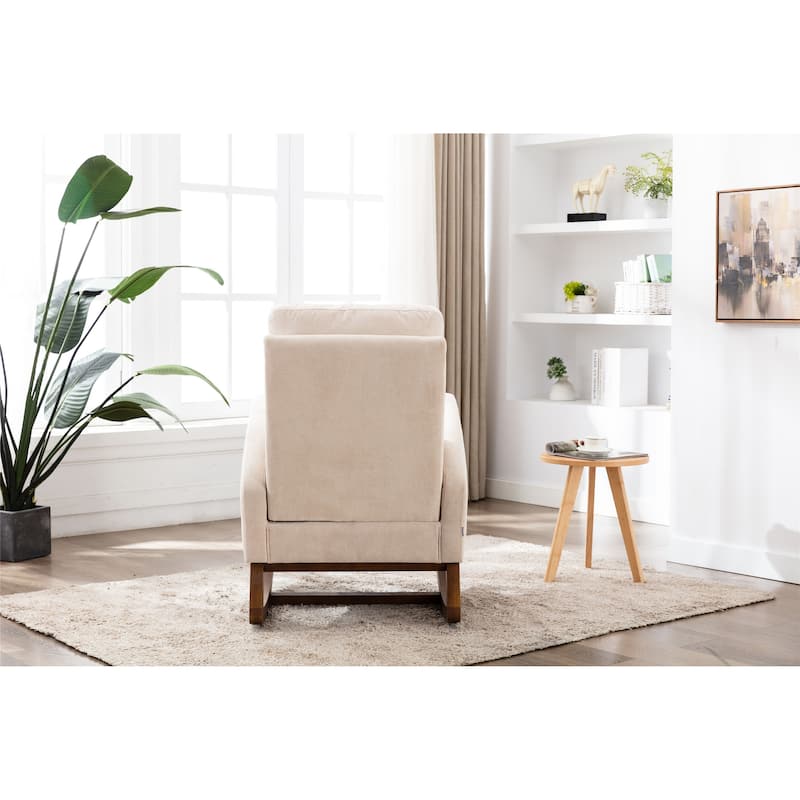 Modern Fabric Rocking Chair