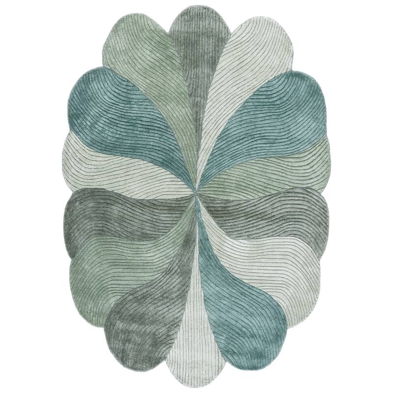 SAFAVIEH Handmade Fifth Avenue Vidya Mid-Century Modern Viscose Rug
