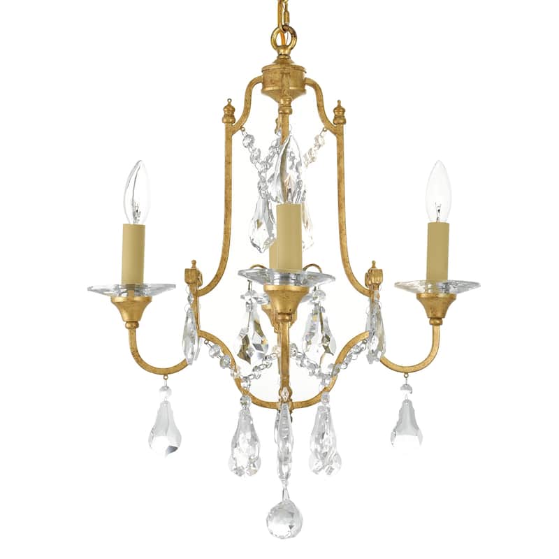 Electra 4 Light Up Chandelier With Oxidized Bronze Finish - Oxidized Bronze
