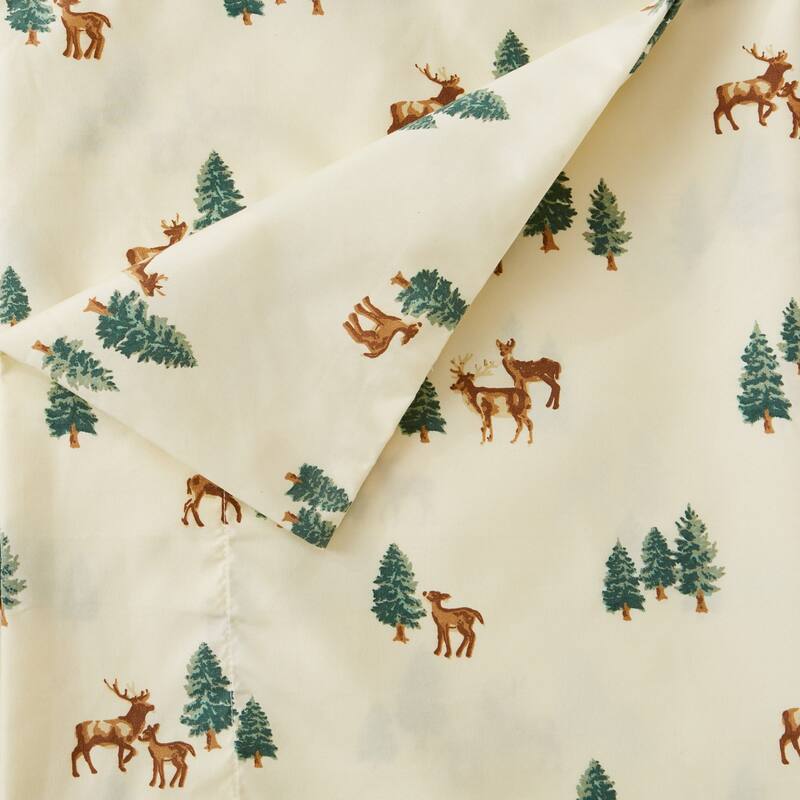 Lodge Printed Ultra-Smooth Microfiber Bed Sheet Set by Great Bay Home