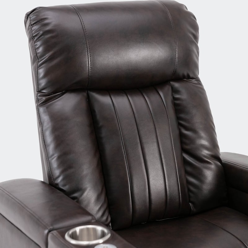 Power Motion Recliner with USB Charging Port