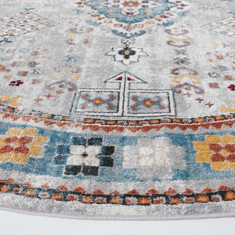 SAFAVIEH Bayside Machine Washable Cynthia Oriental Rug
