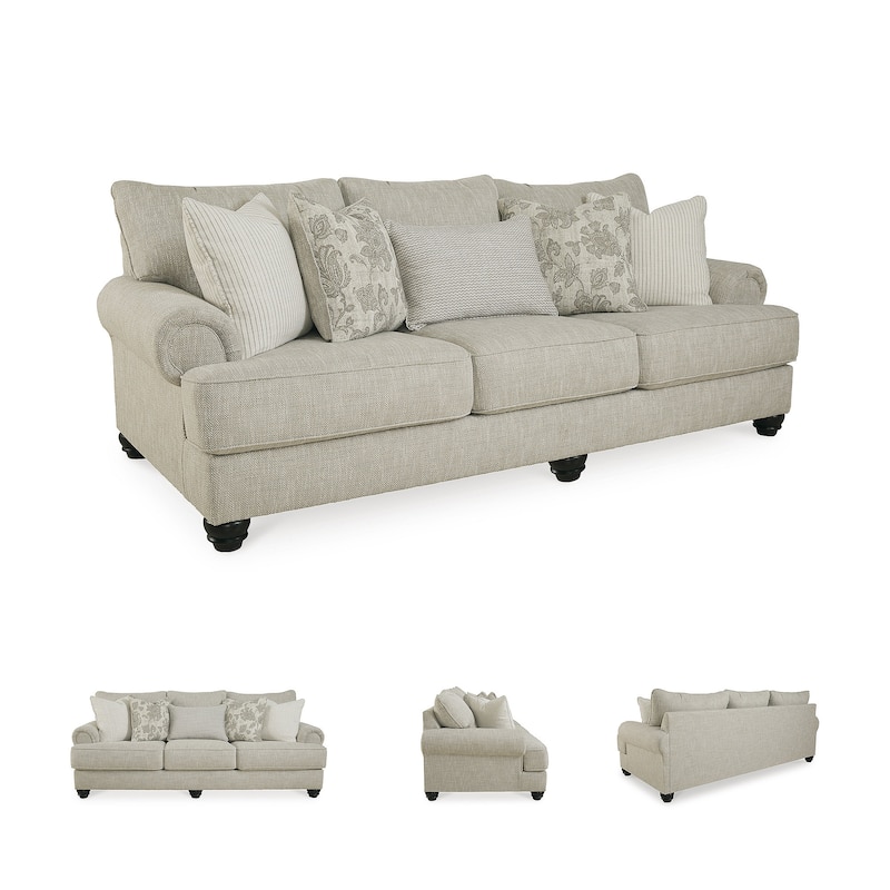 Signature Design by Ashley Asanti Beige Sofa - 98"W x 44"D x 40"H