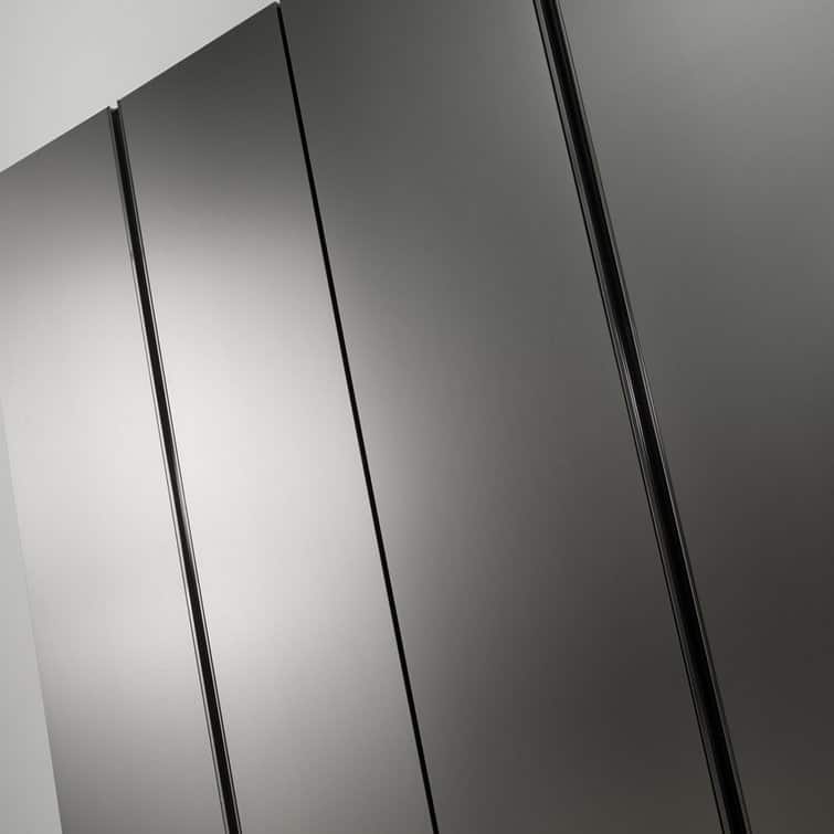 Nova Series Wood Utility Storage Garage Cabinet in Metallic Gray