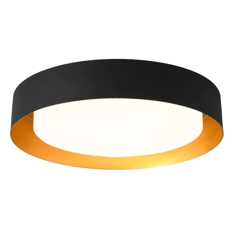 Modern Minimalist Round Drum Flush Mount Ceiling Lights