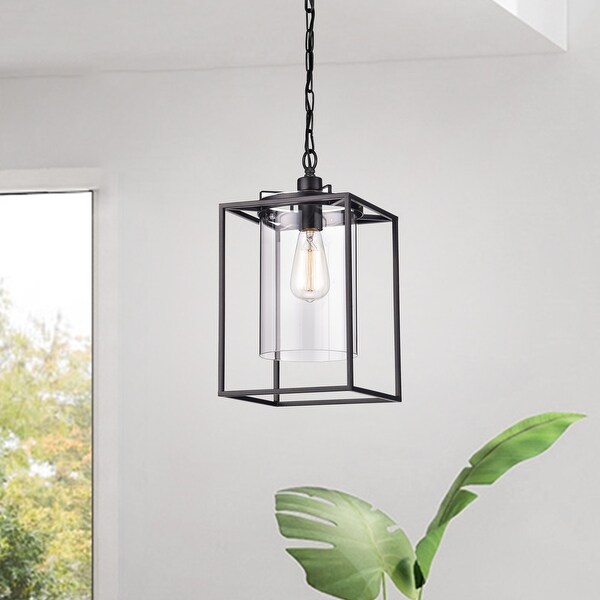 Saviers 1-Light Single Square Pendant