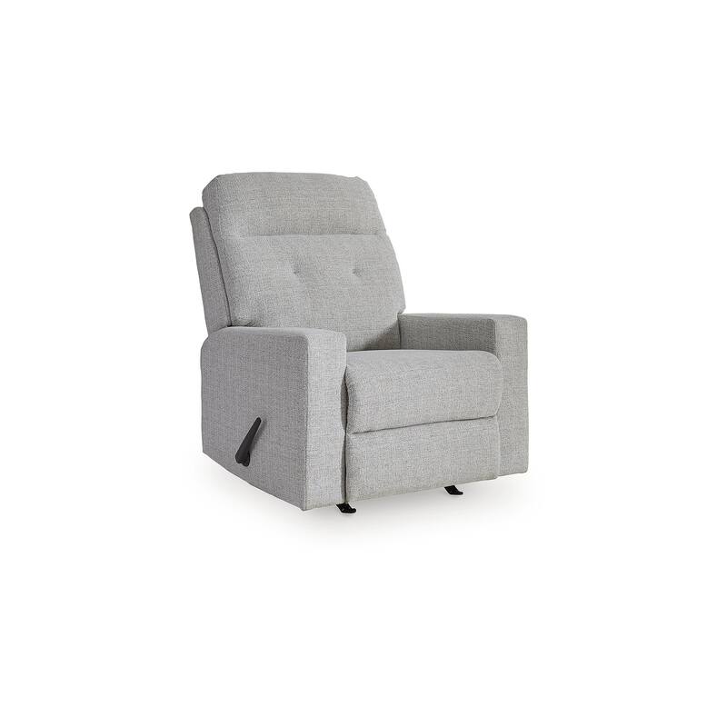 Signature Design by Ashley Valeview Gray Rocker Recliner