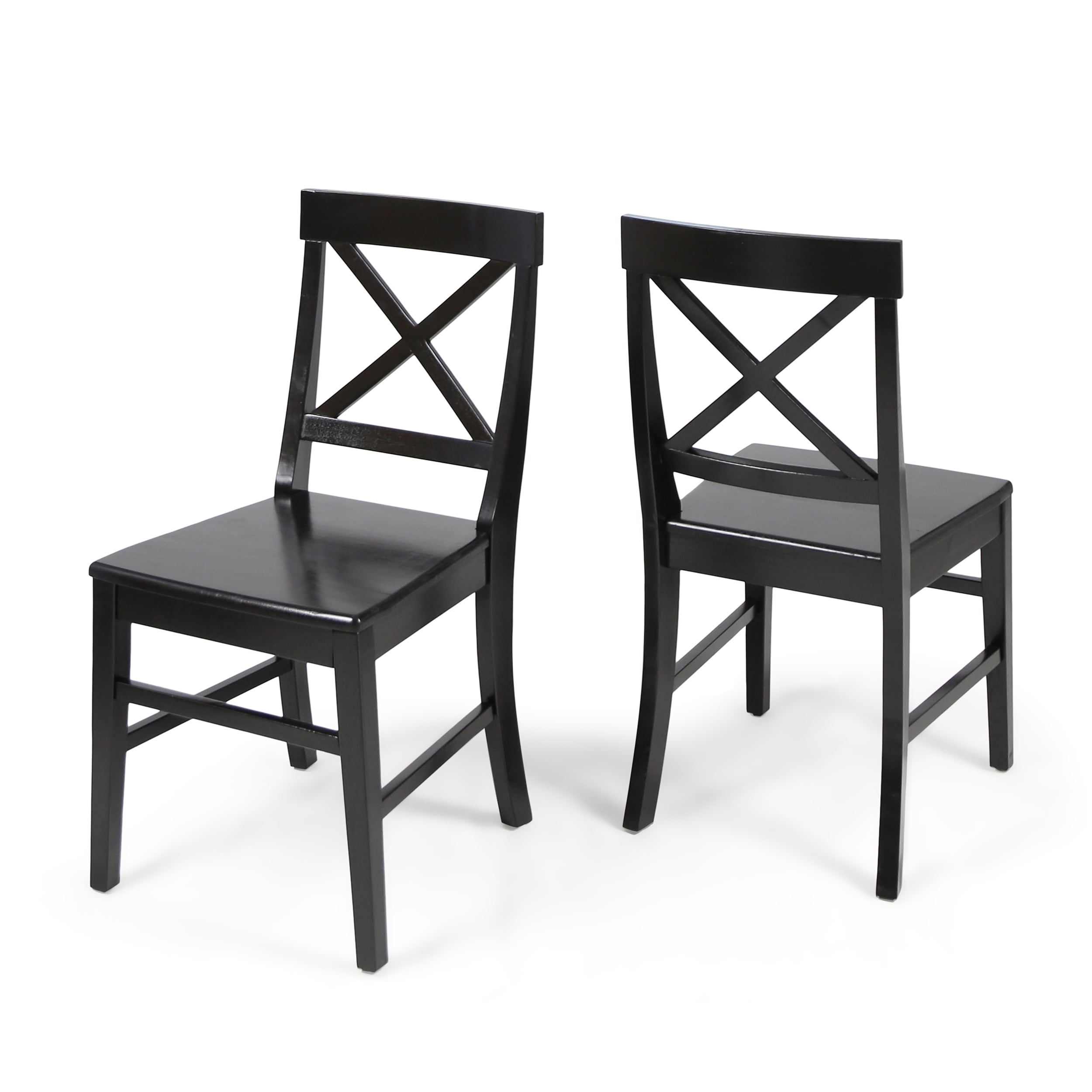 Set of 2 King Louis Dining Chairs-White Wash – Acacia Home