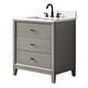 preview thumbnail 31 of 79, Vanity Art 30" Freestanding Bathroom Vanity with Engineered Marble Top and Sink