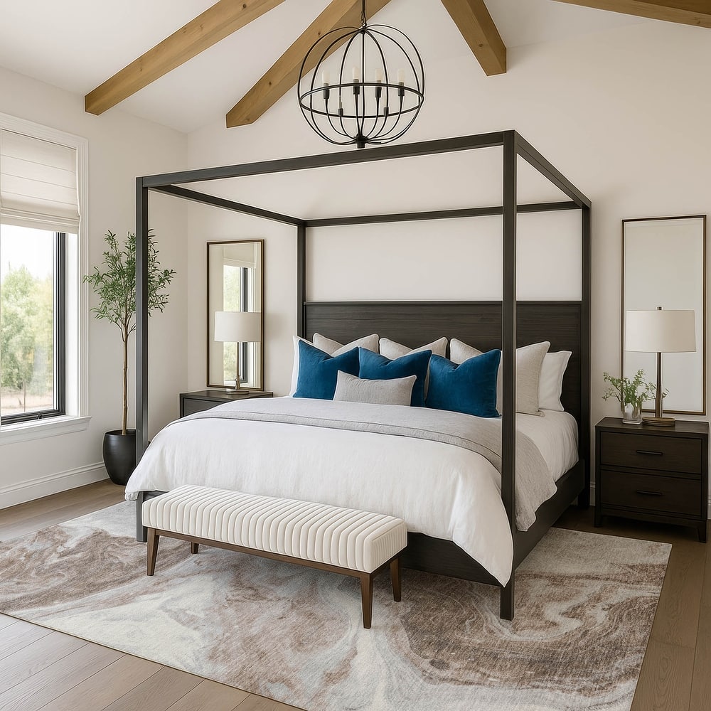 Premium Washable Super Soft Modern River Mayfield Rug