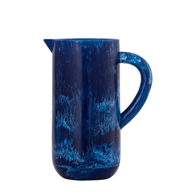 Blue Resin Pitcher