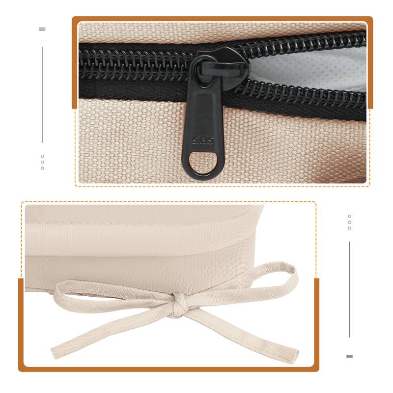 Outdoor Waterproof Chaise Lounge Cushions for Patio Furniture