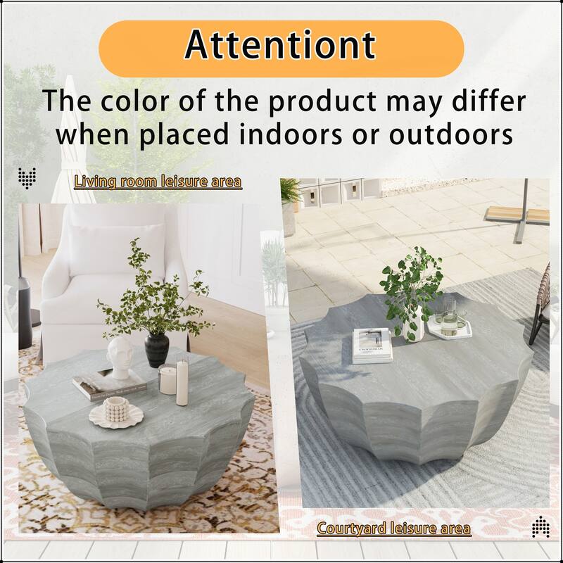 Outdoor and Indoor Waterproof Coffee Table