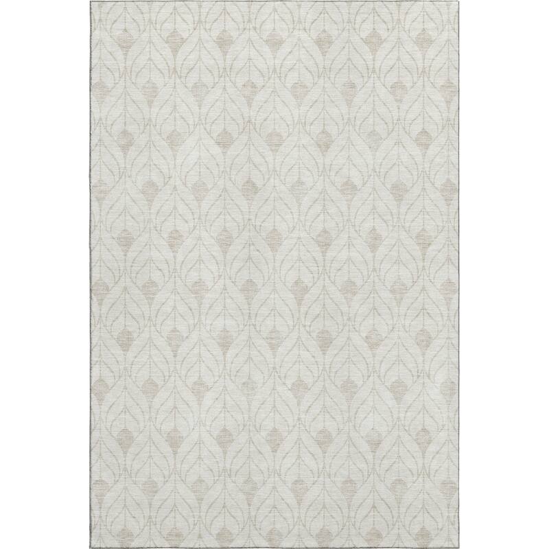 Premium Washable Super Soft Geo Teardrop Mayfield Rug