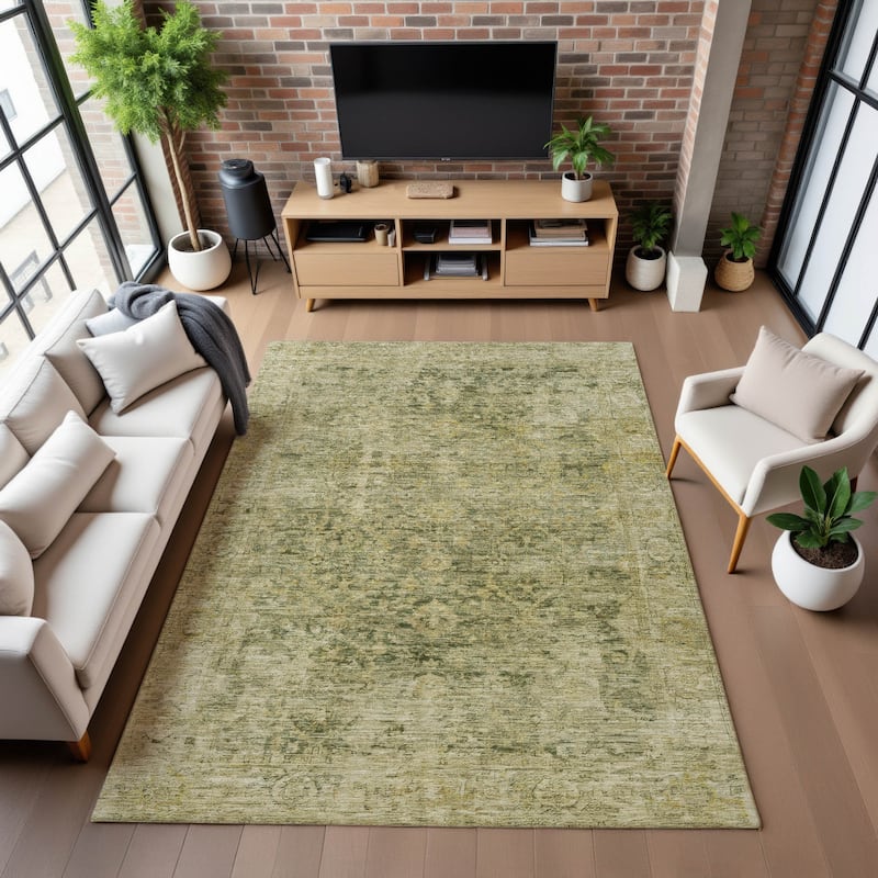 Premium Washable Super Soft Vintage Traditional Mayfield Rug