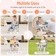 preview thumbnail 7 of 8, Babyjoy Baby Travel Booster Seat with Double Tray Portable Folding - See Details
