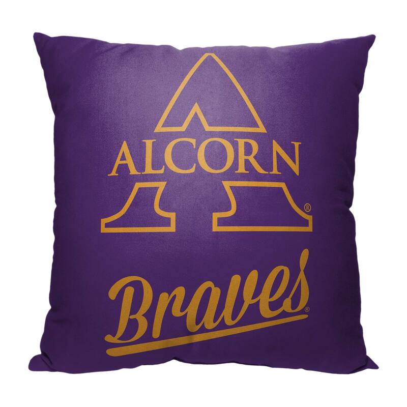 NCAA SWAC Alumni 18 Inch Throw Pillow - 18" x 18" - Alcorn State Braves