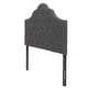 preview thumbnail 21 of 28, Marlen Adjustable Full/ Queen Tufted Fabric Headboard by Christopher Knight Home