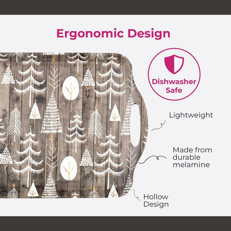 Pimpernel Christmas Trays Set