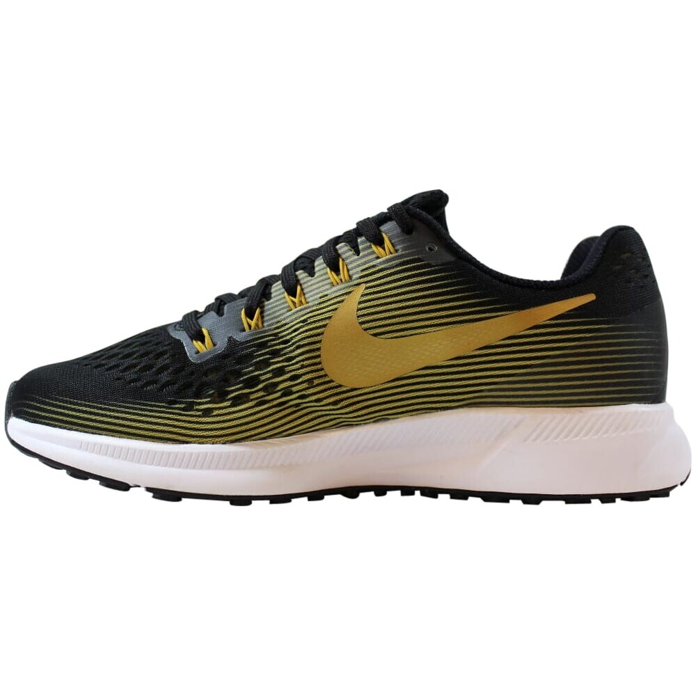 black gold nike shoes womens